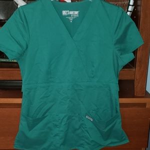 Greys Anatomy scrub top medium